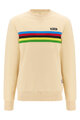 SANTINI hoodie - UCI WORLD CHAMPION - beige