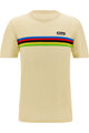 SANTINI Cycling short sleeve t-shirt - UCI WORLD CHAMPION - white