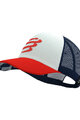 COMPRESSPORT Cycling hat - TRUCKER CAP - blue/white/red