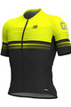 ALÉ Cycling short sleeve jersey - SLIDE - yellow/black