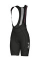 ALÉ Cycling bib shorts - AGONISTA 2 LADY - black/white