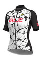 ALÉ Cycling short sleeve jersey - CRACLE LADY  - white/black