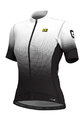 ALÉ Cycling short sleeve jersey - DOTS LADY - black/white