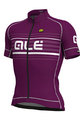 ALÉ Cycling short sleeve jersey - SALITA - white/purple