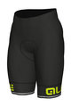 ALÉ Cycling shorts without bib - CORSA - yellow/black