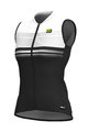 ALÉ Cycling sleeveless jersey - SLIDE LADY  - black/white