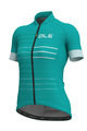 ALÉ Cycling short sleeve jersey - ERGO LADY - blue