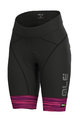 ALÉ Cycling shorts without bib - THE END LADY - purple/multicolour