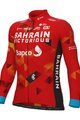 ALÉ Cycling winter long sleeve jersey - BAHRAI VICTORIOUS 22 - yellow/blue/red/black