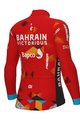 ALÉ Cycling winter long sleeve jersey - BAHRAI VICTORIOUS 22 - yellow/blue/red/black
