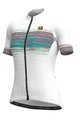 ALÉ Cycling short sleeve jersey - START LADY - white