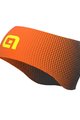 ALÉ Cycling headband - DOTS - black/orange