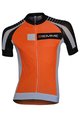 Cycling short sleeve jersey - MOODY - black/orange