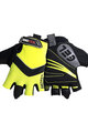 BIOTEX Cycling fingerless gloves - SUMMER - yellow/black