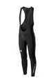 CASTELLI Cycling long bib trousers - MENO 2 WINTER - black