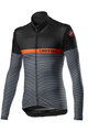 CASTELLI Cycling winter long sleeve jersey - MARINAIO LONG - black/orange