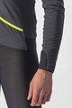 CASTELLI Cycling thermal jacket - FLIGHT AIR - anthracite