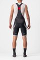 CASTELLI Cycling bib shorts - COMPETIZIONE KIT - black/silver