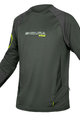 Cycling summer long sleeve jersey - MT500 BURNER SUMMER - green