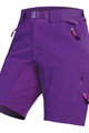 Cycling shorts without bib - HUMMVEE II LADY - purple