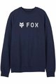 FOX hoodie - ABSOLUTE FLEECE CREW - blue