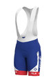 ALÉ Cycling bib shorts - GROUPAMA FDJ 2018 - blue