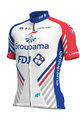 ALÉ Cycling short sleeve jersey - GROUPAMA FDJ 2019 - white/blue/red