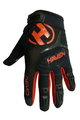 HAVEN Cycling long-finger gloves - DEMO LONG - black/red