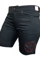 HAVEN Cycling shorts without bib - AMAZON LADY - black/red