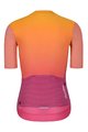 HOLOKOLO Cycling short sleeve jersey and shorts - INFINITY LADY - black/pink/orange