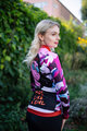 HOLOKOLO Cycling winter long sleeve jersey - SUNSET LADY WINTER - multicolour