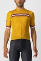 CASTELLI Cycling short sleeve jersey and shorts - GRIMPEUR - orange/black