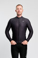 HOLOKOLO Cycling winter long sleeve jersey - STARLIGHT WINTER - black