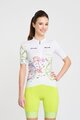 RIVANELLE BY HOLOKOLO Cycling short sleeve jersey and shorts - MAAPPI ELITE LADY - yellow/white