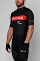 HOLOKOLO Cycling short sleeve jersey and shorts - OBSIDIAN - red/black