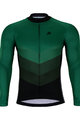 HOLOKOLO Cycling summer long sleeve jersey - NEW NEUTRAL SUMMER - green/black