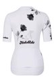 HOLOKOLO Cycling short sleeve jersey - CALM ELITE LADY - white/grey