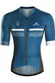 MONTON Cycling short sleeve jersey - PERSEVERANCE - blue