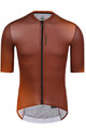 MONTON Cycling short sleeve jersey - TWILIGHT - brown