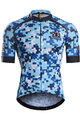 MONTON Cycling short sleeve jersey - FIRMAMENT 2 - blue/black