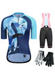 MONTON Cycling mega sets - FLAMINGO LADY - pink/white/black