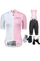 MONTON Cycling mega sets - BACK SHADOW LADY - black/white/pink