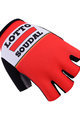 Cycling fingerless gloves - LOTTO 2017 - bordeaux/red