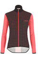 SANTINI Cycling windproof jacket - NEBULA LADY - black/pink