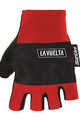 SANTINI Cycling fingerless gloves - LA VUELTA 2020 - red/black