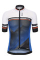 SANTINI Cycling short sleeve jersey - TONO - blue/white