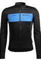 SCOTT Cycling winter set with jacket - RC WARM HYBRID WB - blue/black