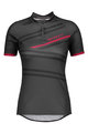 SCOTT Cycling short sleeve jersey - ENDURANCE 30 LADY - pink/grey