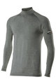 SIX2 Cycling long sleeve t-shirt - TS3 MERINOS - grey