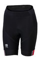 SPORTFUL Cycling shorts without bib - BODYFIT PRO LADY - black